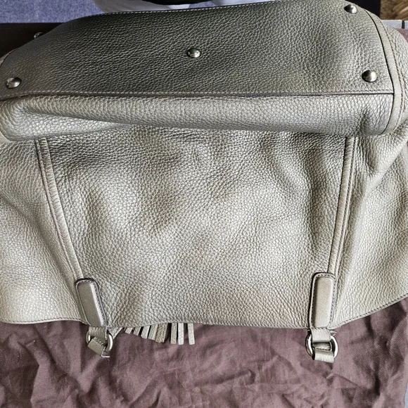 Authentic Gucci Pebbled Calfskin Medium Soho Shoulder Tote - Picture 8 of 16